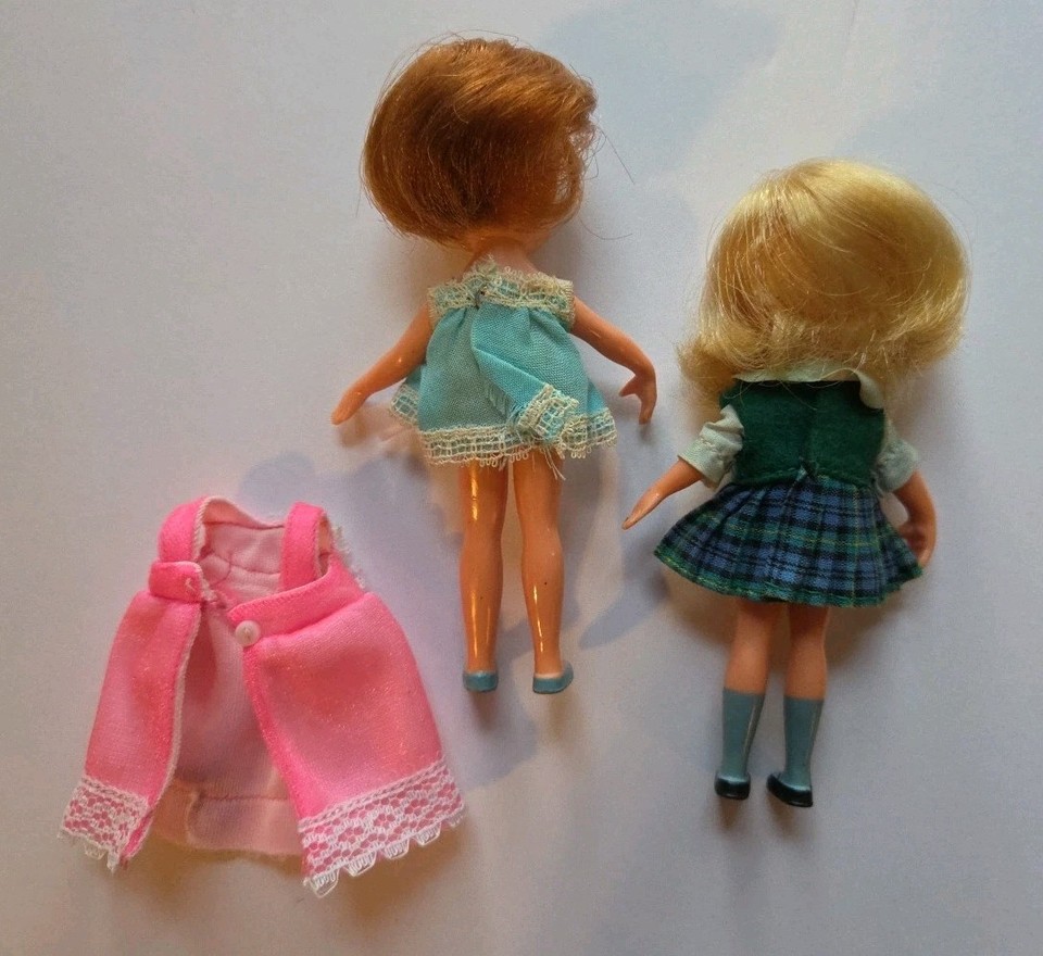 Vintage 1965 Dolly Darlings Karen Has A Slumber Party Hat Box Series