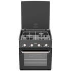 Thetford Spinflo Oven Hob Grill Triplex LPG Cooker Black Caravan Boat Camper