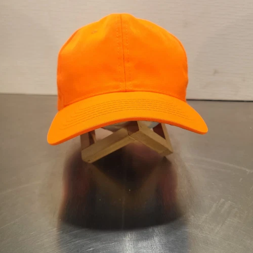 Hunter's Baseball Cap/Hat Neon Orange With Adjustable Snap RedHead ⭐️⭐️⭐️⭐️⭐️
