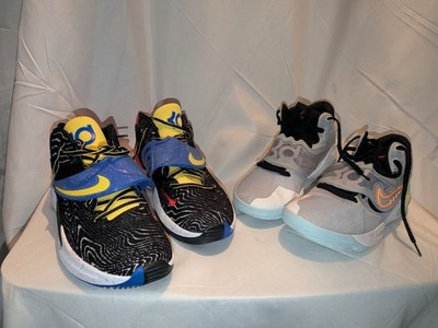 New Nike KD 14 'Pop Art' & Used Nike KD Trey 5 x Wolf Grey Barely Volt Size 11