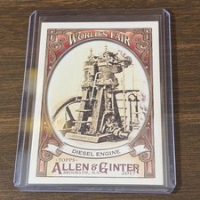 2017 Topps Allen & Ginter Diesel Engine - Exposition #WF-7 CARD World’s Fair