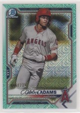 2021 Bowman Chrome Prospects Mega Box Aqua Mojo Refractor /225 Jordyn Adams 0q5