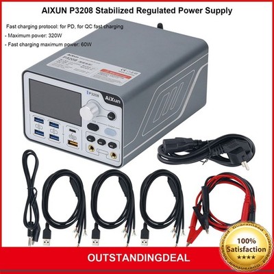 AIXUN P3208 320W Intelligent Stabilized Regulated Power Supply Multiple Ports sz