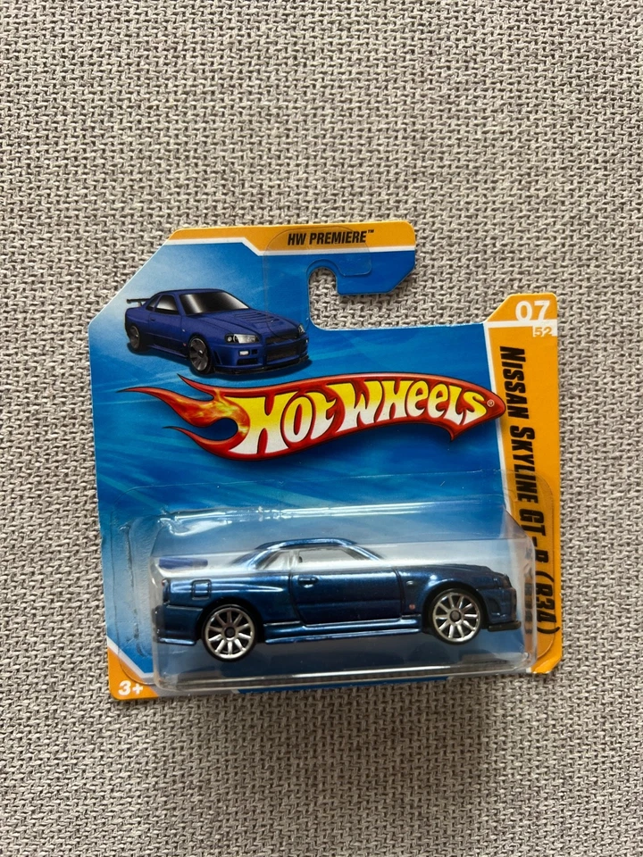 Hot Wheels NissanSkyline GTR R34 HW Premiere Rare In Perfect Conditions.