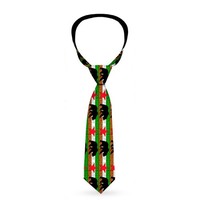 Necktie Standard - Cali Bear Silhouette & Star/California Re (Us Import) Acc Neu