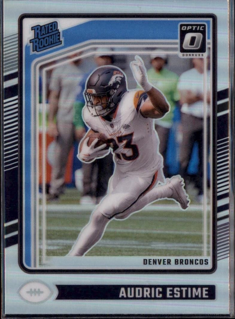 2024 Donruss Optic #206 Audric Estime Holo