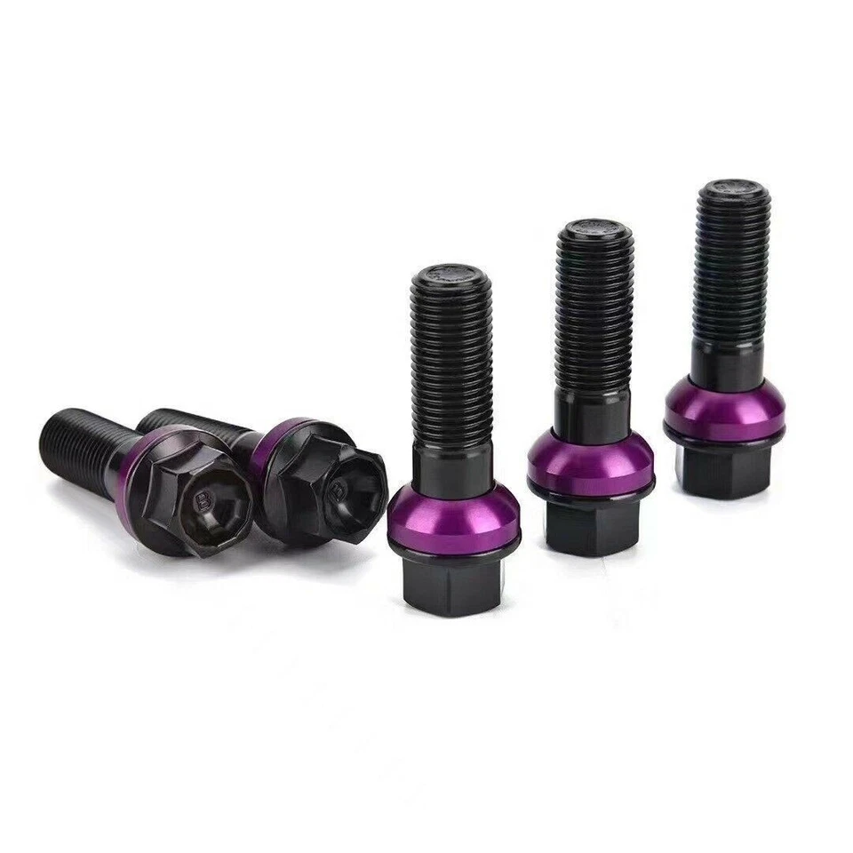 2x 12mm+2x 15mm Hubcentric Wheel Spacers 5x112 CB66.5 For Audi RS4 Q5 Q8 RS5 - Image 2 of 4