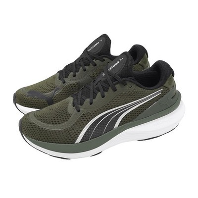 Puma Scend Pro 2 Dark Olive Black Men Unisex Road Running Shoes 310779-13