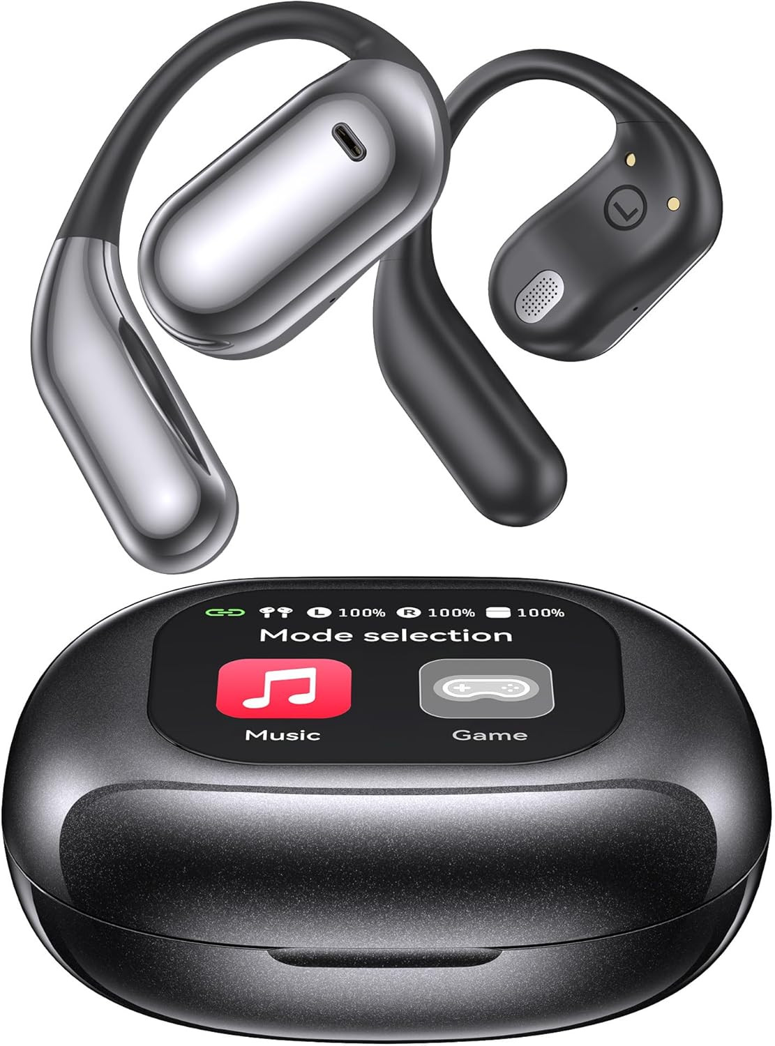Ultra Open-Ear-Headphones Wireless Bluetooth - Ergonomic Pro Bone Conduction Ear