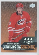 2014-15 Upper Deck Black Diamond Rookie Gems Orange Patrick Brown #195 0a7