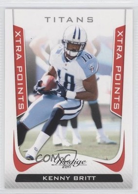 2011 Panini Prestige Xtra Points Red 51/100 Kenny Britt #192 1u0