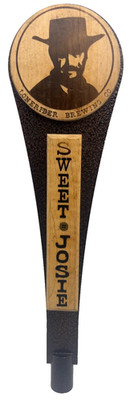 Lonerider Brewing Co. Craft Beer Tap Handle Sweet Josie, Western Decor, Barware