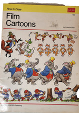 How to Draw Film Cartoons Paperback  1980 Preston Blair