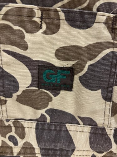 Adult XXL Vintage 90’s Camo USA Hunting Gun Flint Overalls - Picture 2 of 3