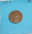 1932   WHEAT CENT   VERY FINE -  #2