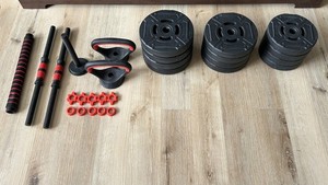 Signature Fitness (Fitvids) Adjustable up to 60lbs Multi-Functional Weight Set