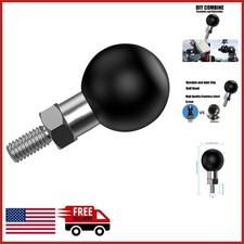 Durable 1 Inch Ball Mount Adapter M6 for RAM Mounts Compatible with Motorcycles