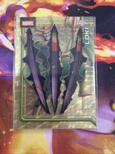 2026 Topps Chrome Marvel Comics Loki Clawed Chrome Super refractor 1/1 #131