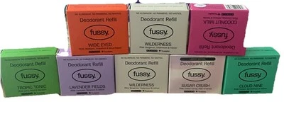 ❤️Fussy Deodorant Refills Pack Of X 6 pick and mix as you like RRP£36 ❤️ xxx