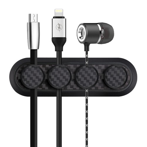 USB Cord Organizer Magnetic Cable Organiser Cables Management Winder - Afbeelding 8 van 12