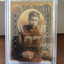 Panini 2024 Gold Standard Golden Portraits /24 Laiatu Latu Indianapolis Colts #4