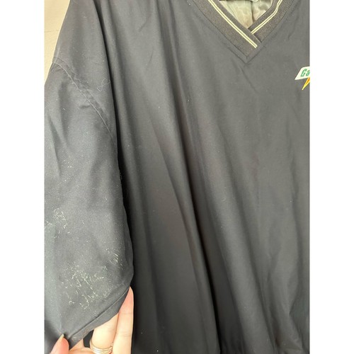 Vintage Gear For Sports Black V Neck Long Sleeve "Gaterade" Windbreaker Size L - Bild 7 von 7