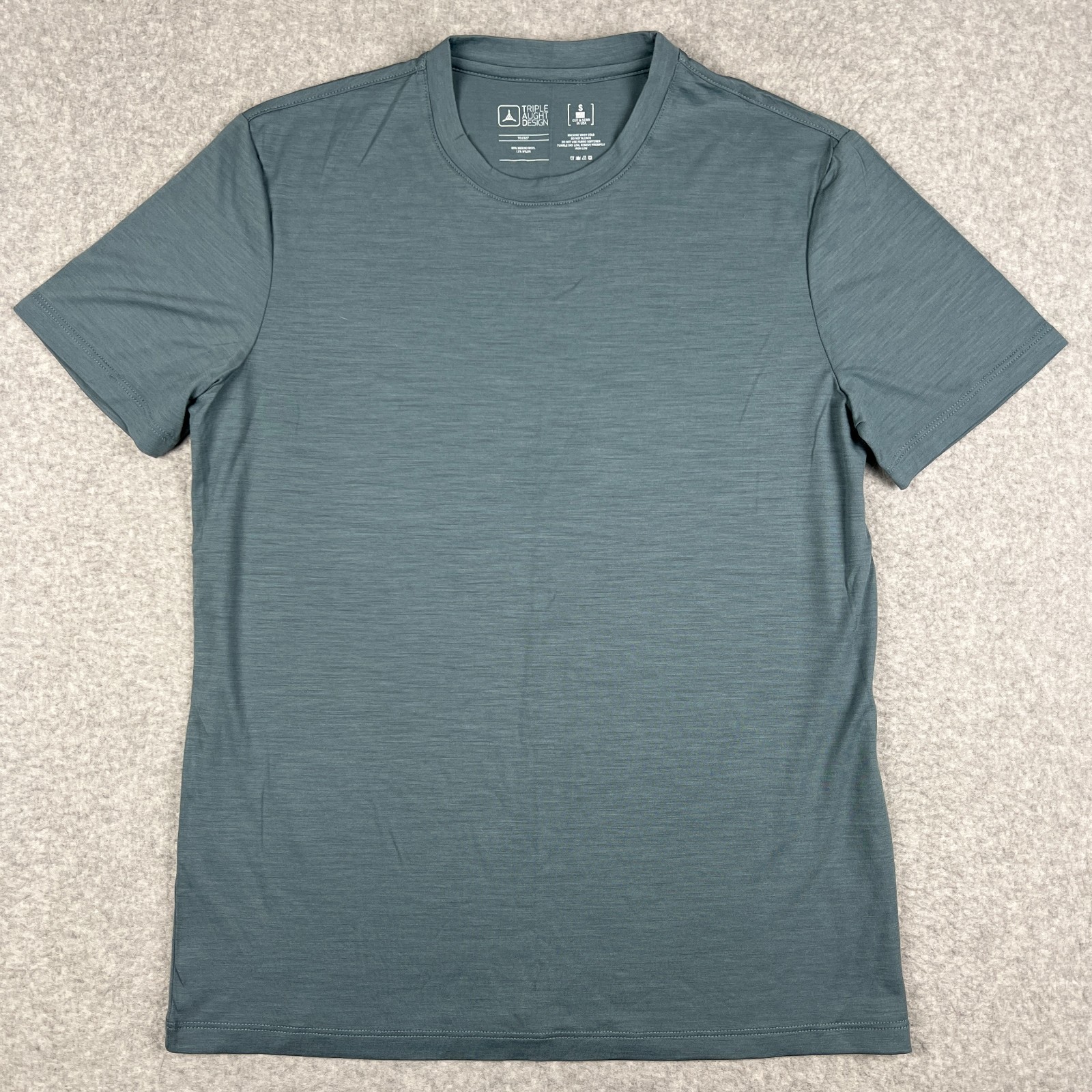 Triple Aught Design Merino Wool Pocket Shirt Baselayer Small Mens Blue Hiking