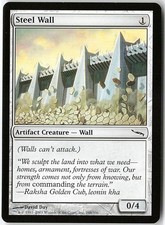 Steel Wall 248 Common Mirrodin LP MTG