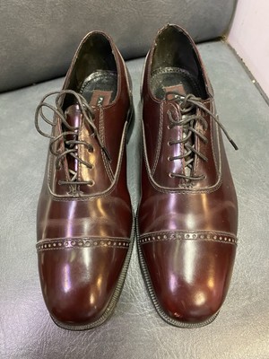 Florsheim Burgundy Lexington Cap Toe Oxford Men display picture 2