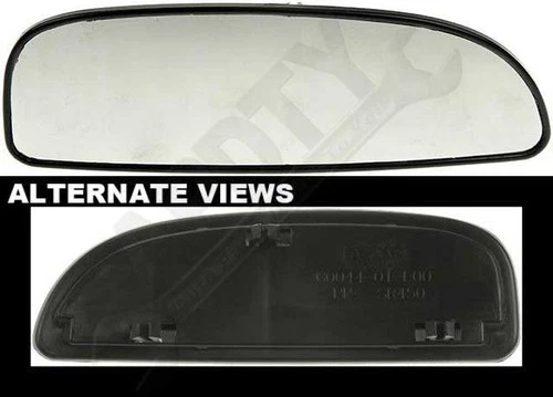APDTY 67223 Non-Heated Lower Plastic Backed Mirror Left