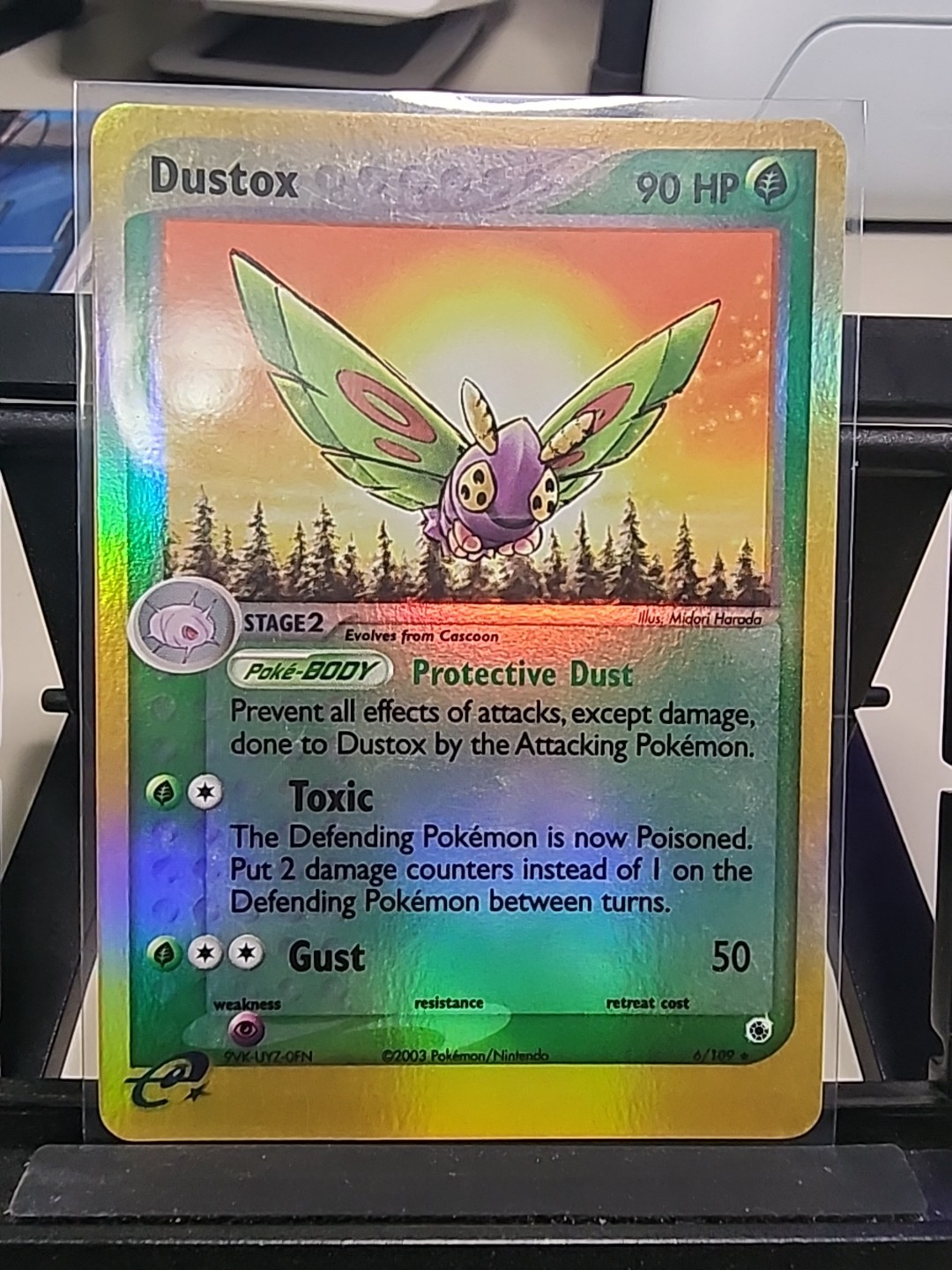 Pokémon TCG - Dustox 6/109 Ruby and Sapphire Reverse Holo MINT/NEAR MINT