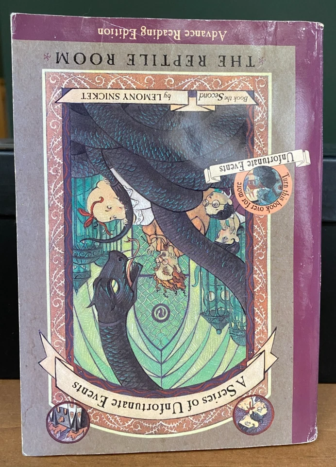 Lemony Snicket A Series Of Unfortunate Events ARC Bad Beginning & Reptile Room - Image 2 of 4
