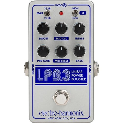 Electro-Harmonix LPB3 LPB-3 Linear Power Booster & EQ - Bild 2 von 7