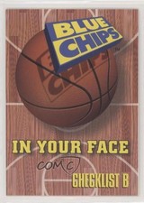 1994 SkyBox Blue Chips Checklist B #90 0kb0