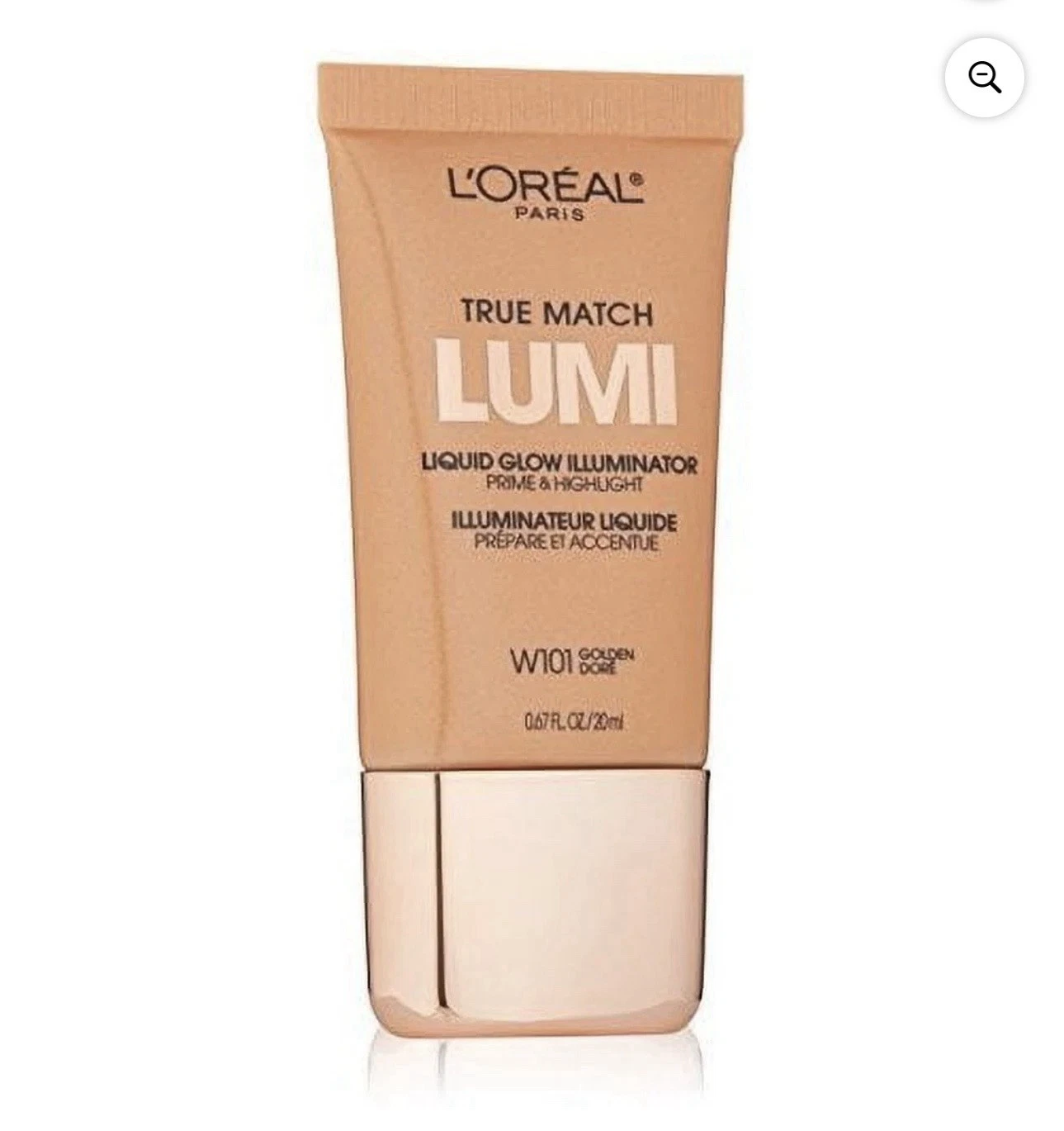 L’Oréal Paris True Match Liquid Glow Illuminator Golden Dore 0.67 oz. Lot Of 2