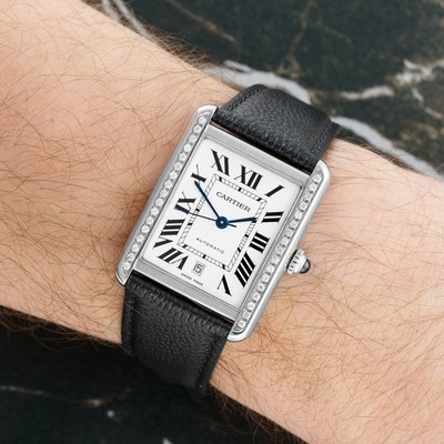 Cartier Tank Solo XL - Ref. W5200027 - 31mm * 41mm Stainless Steel