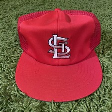 Vintage 80s St. Louis Cardinals MLB Snapback Mesh Trucker Hat