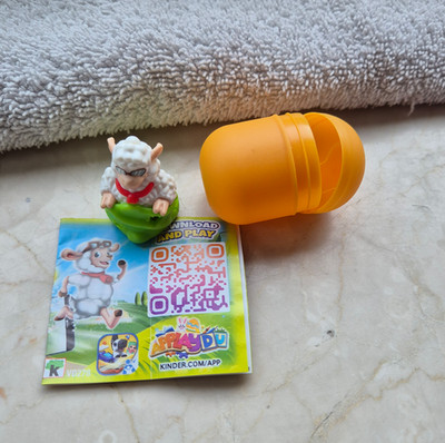 Ü-Ei, Easter Games 2023   VD278 Weißes Schaf im Sack - Neu