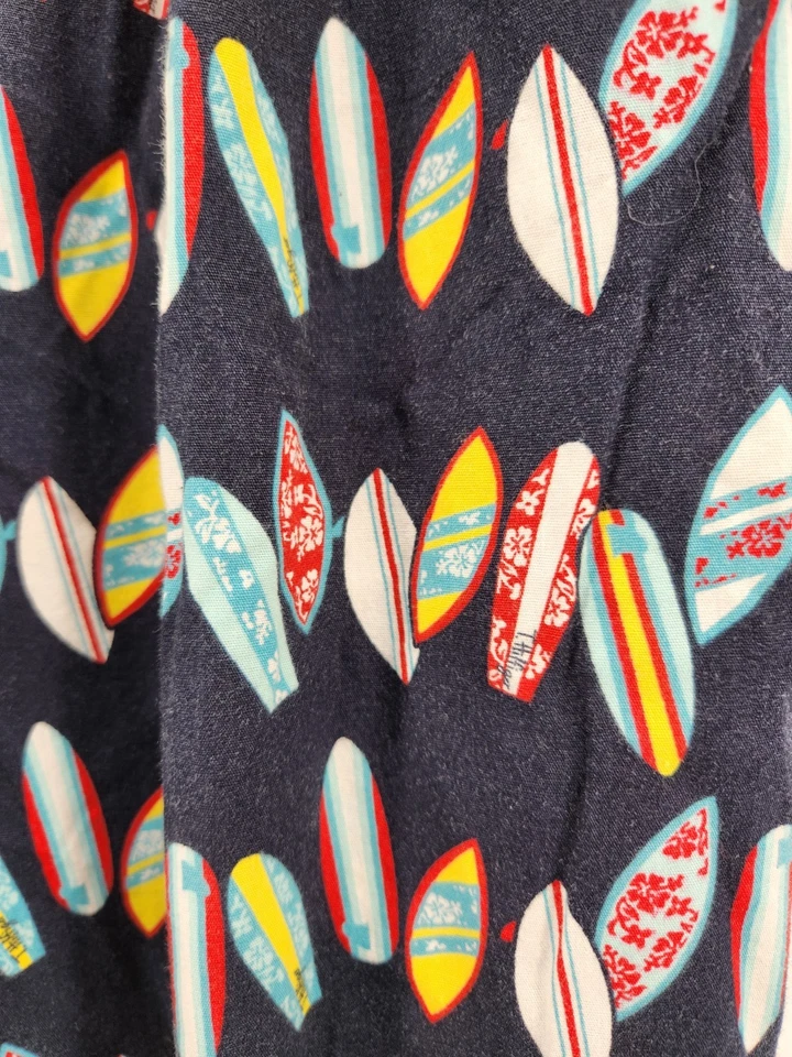 Tommy Hilfiger Pijama Para Hombre Mediano Salón PJ Pantalones Tabla de Surf Estampado en Azul DIVERTIDO Foto 3 de 4