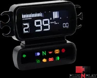Koso Black LCD D2 Multi Function Gauge Speedo Harley Street Glide Special 14-23
