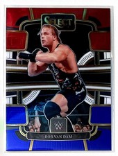 2024 Panini Select WWE Rob Van Dam #5 Concourse Red Blue Prizm Trading Card