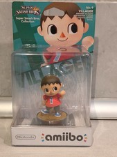 Amiibo Figurine Super Smash Bros Villager New Wii U Switch No. 9