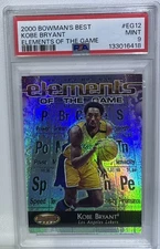 2000-01 Bowman's Best - Elements of the Game Kobe Bryant #EG12 Insert Holo PSA 9
