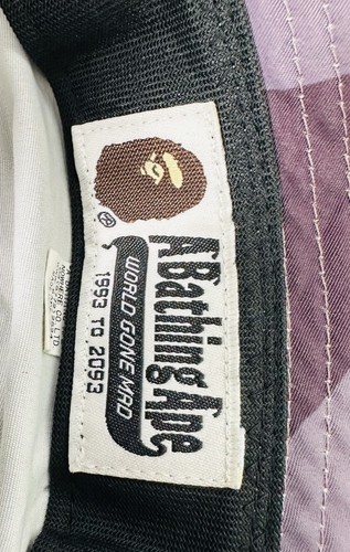 Bape Bucket Hat Camouflage Pattern  Multi-Color Casual Cap - Picture 7 of 10