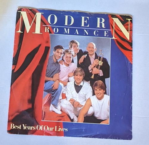 Modern Romance Best Years Of Our Lives Year 1982 Vinyl Single WEA ROM 1 UK Pres - Picture 6 of 13