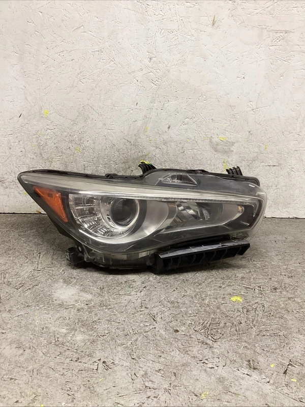 2014-2017 INFINITI Q50 RIGHT RH PASSENGER SIDE HEADLIGHT OEM NON ADAPTIVE