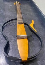 Yamaha Silent Guitar SLG110S Steel String Acoustic Electric Guitar with Case