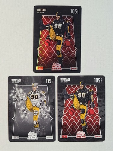 TJ Watt WATTAGE 2026 Bo Jackson Battle Arena 141 Steel 201 Brawl BF-321 Brawl SP