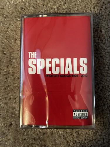 The Specials Protest Songs 1924-2012 Cassette UK Import Ltd Edt Sealed