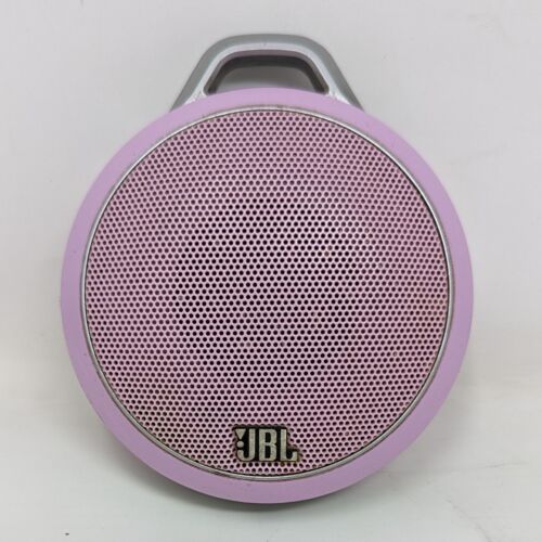 JBL Micro Wireless Ultra Portable Bluetooth Speaker Pink Tested Works Great - Picture 1 of 8
